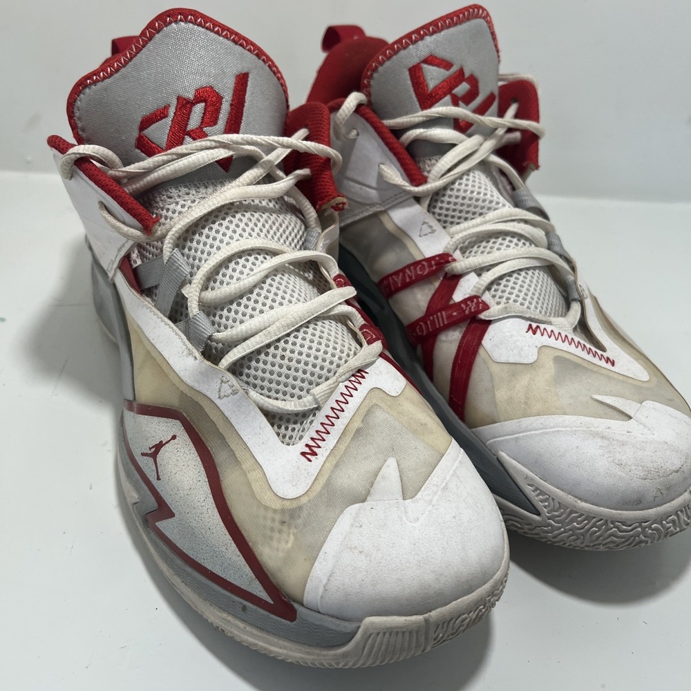 Size 11 - Jordan One Take 3 White Gym Red